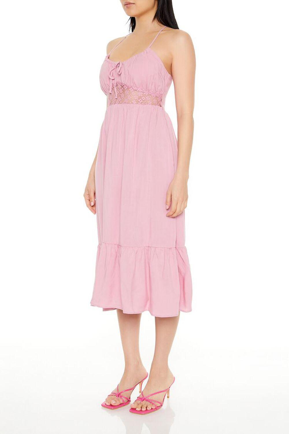 Lace Crisscross Cami Midi Dress | Forever 21 Product Image