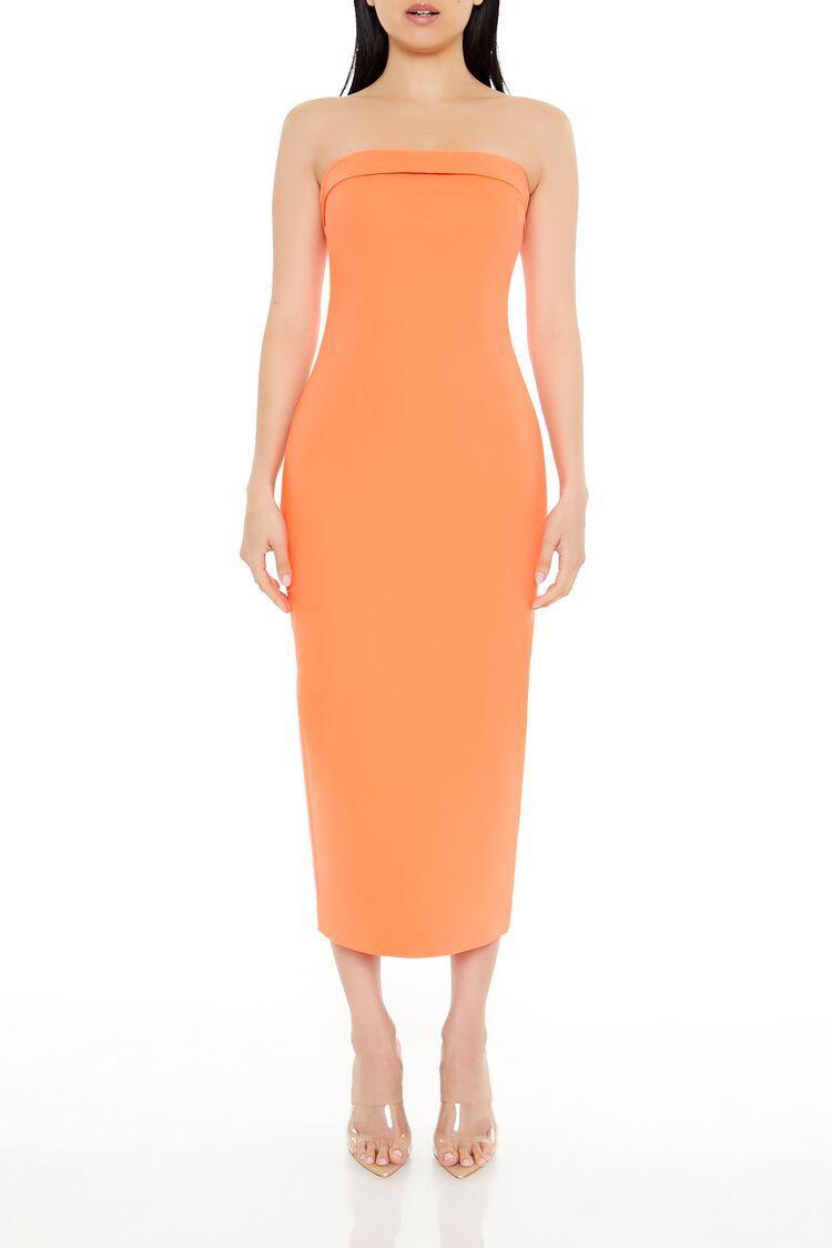 Foldover Tube Midi Dress | Forever 21 product image