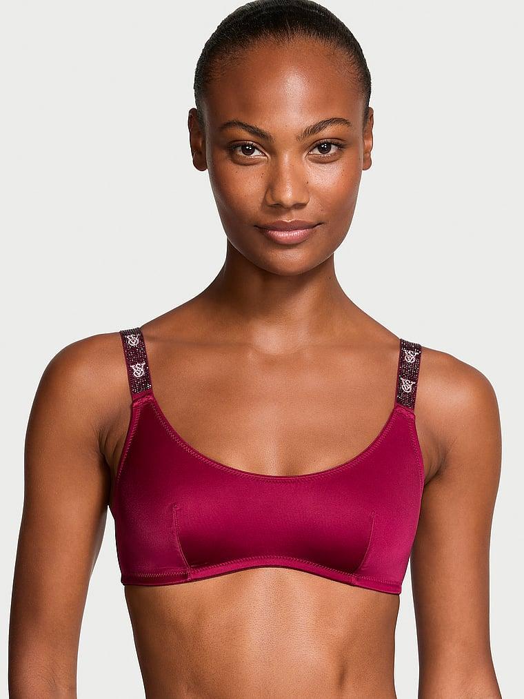 Shine Strap Scoop Bralette Product Image