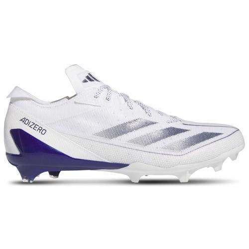 adidas Mens adidas Adizero Electric - Mens Football Shoes Silver Metallic/Cloud White/Grey Product Image