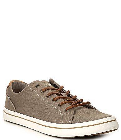 Sperry Mens Striper Ii Cvo Preppy Lace-Up Sneakers Product Image