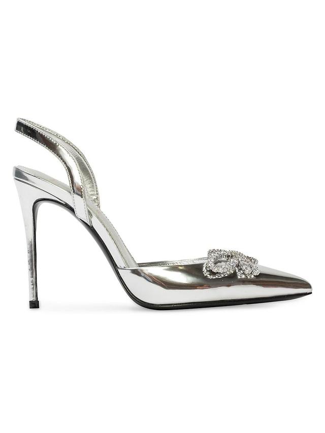 Womens Extra 100MM Metallic Pumps Product Image