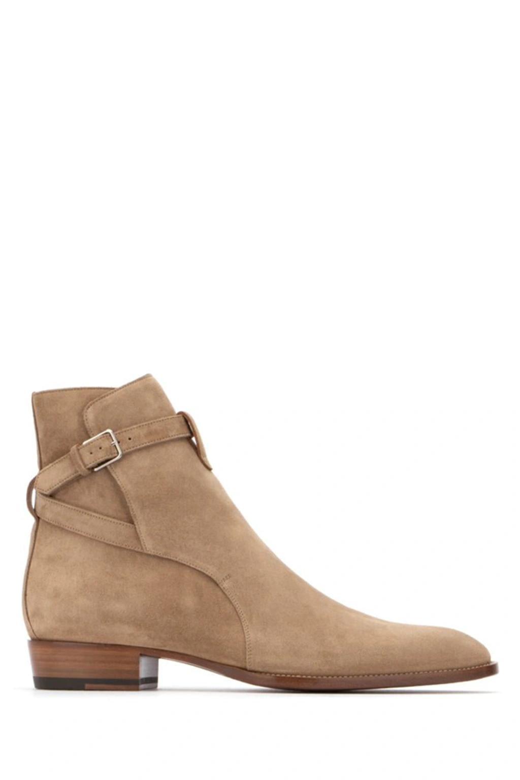 SAINT LAURENT Boots In Brown product image