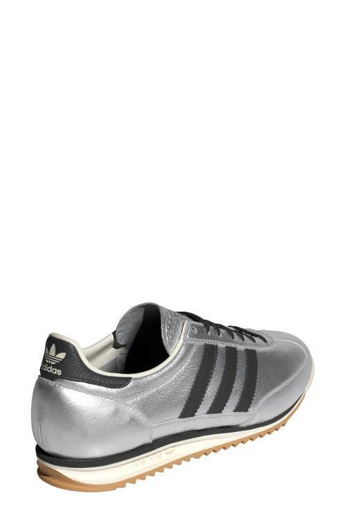 ADIDAS ORIGINALS Adidas Women's Originals Sl 72 Casual Shoes In Silver Metallic/core Black/off White Product Image