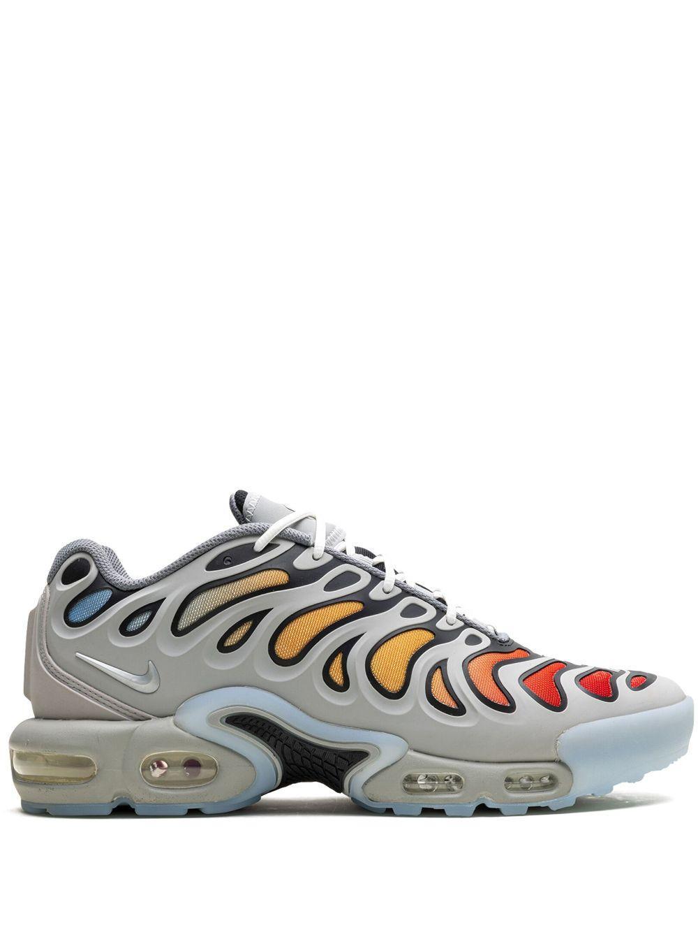 NIKE Air Max Plus Drift Sneakers In Light Silver/volt/adobe Product Image