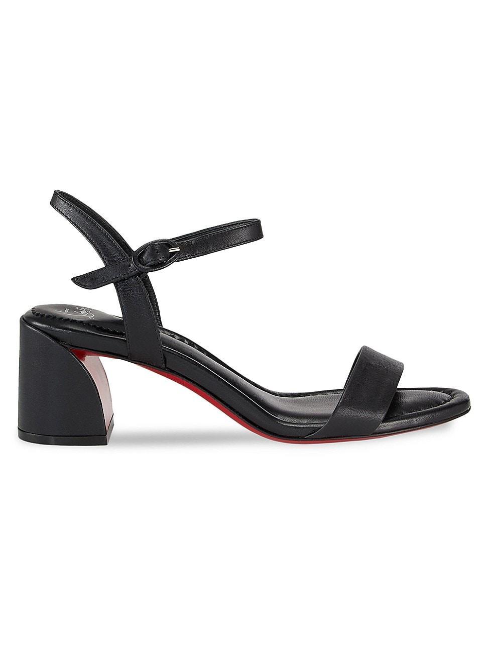 Miss Jane Red Sole Ankle-Strap Sandals Product Image