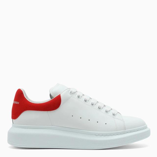 Men's White/red Oversize Sneakers In Multicolor Product Image