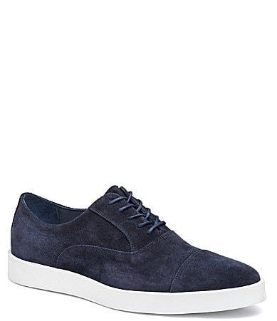 Mens Bolivar Cap-Toe Suede Oxfords Product Image