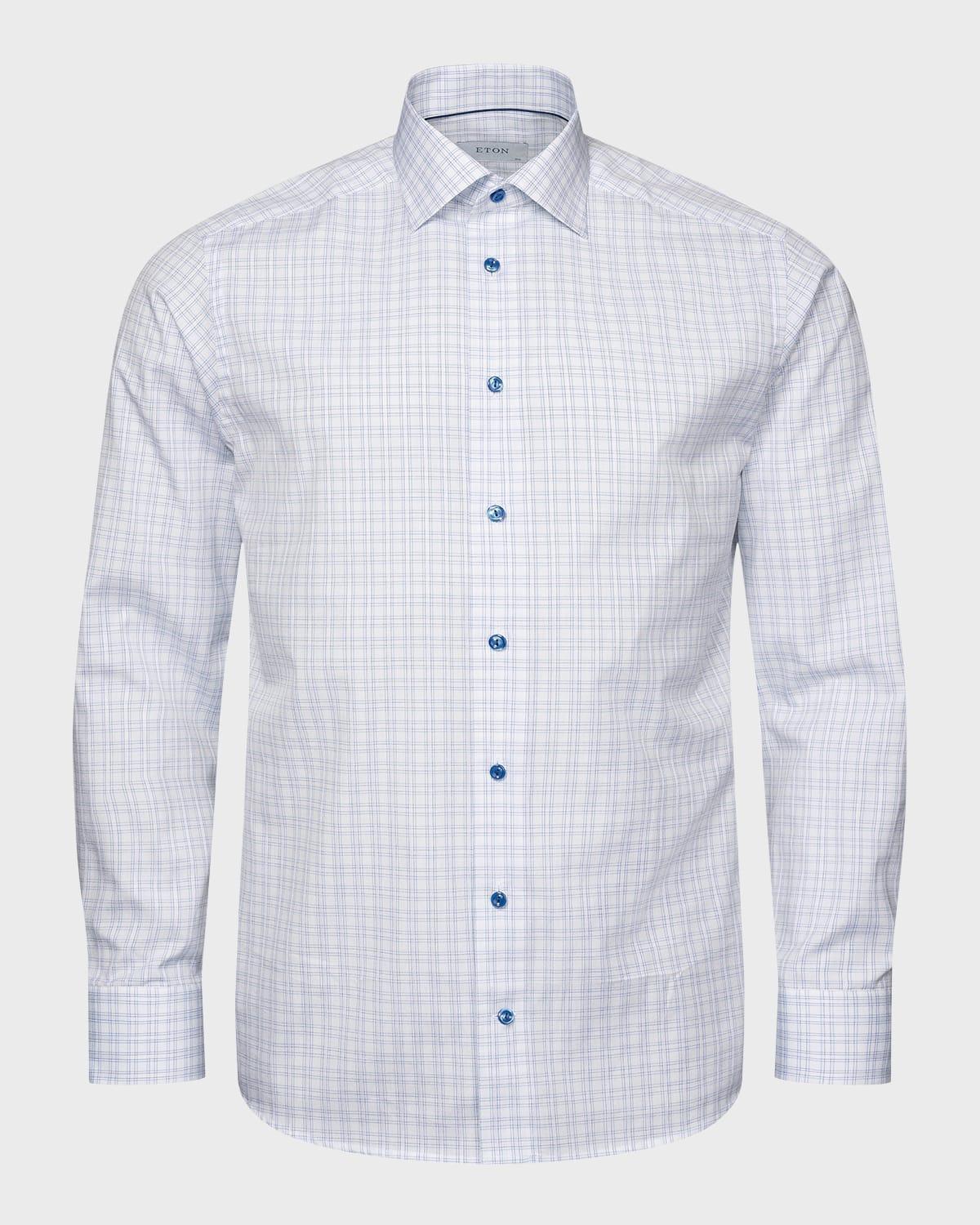 Mens Contemporary Fit Check Shirt Product Image