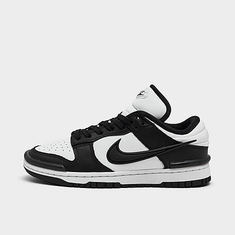 Nike Dunk Low sneakers in black iridescent Product Image