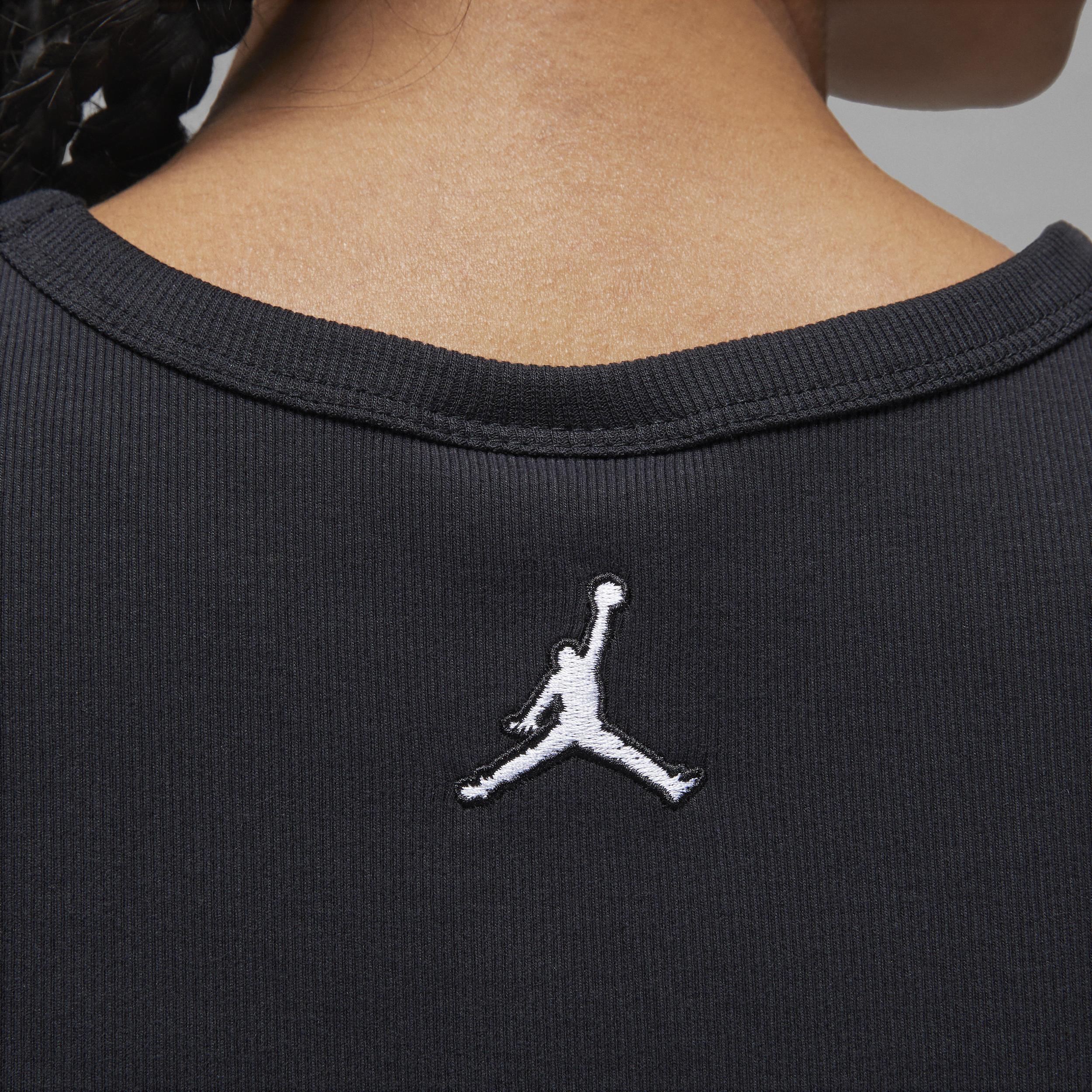 Jordan Crop Cotton Blend Tank Top Product Image