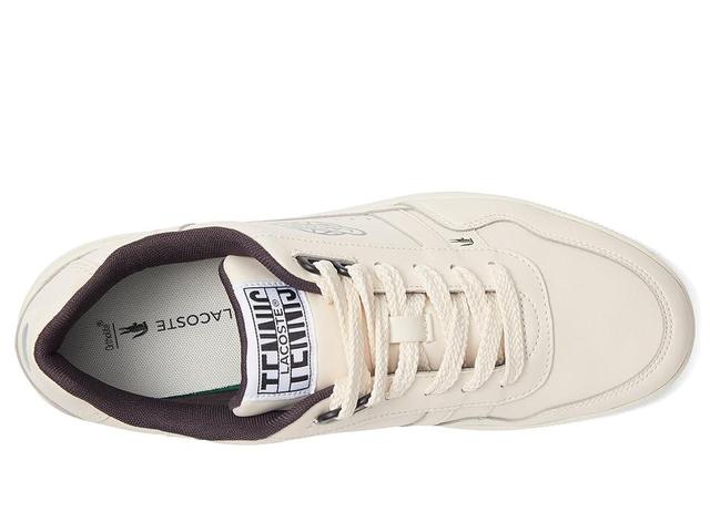 Lacoste T-Clip 223 1 SMA (Off-White/Black) Men's Shoes Product Image