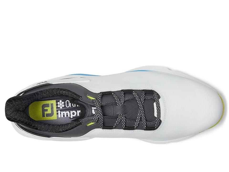 FootJoy Pro/SLX Carbon Golf Shoes Black/Grey) Men's Shoes Product Image