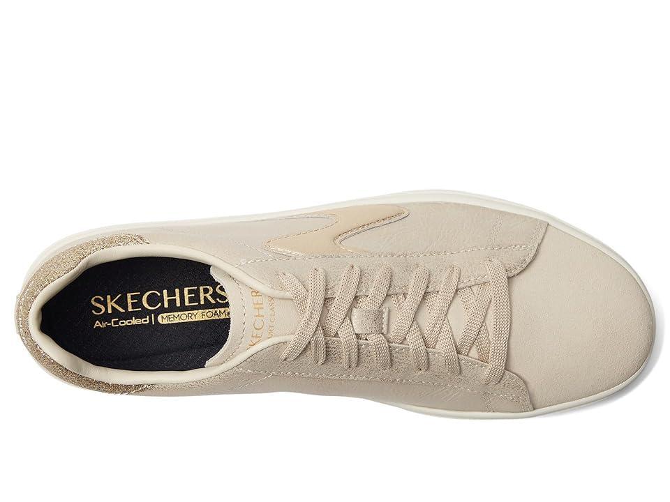 SKECHERS Court Classics Eden LX Distressed (Natural/Gold) Women's Shoes Product Image