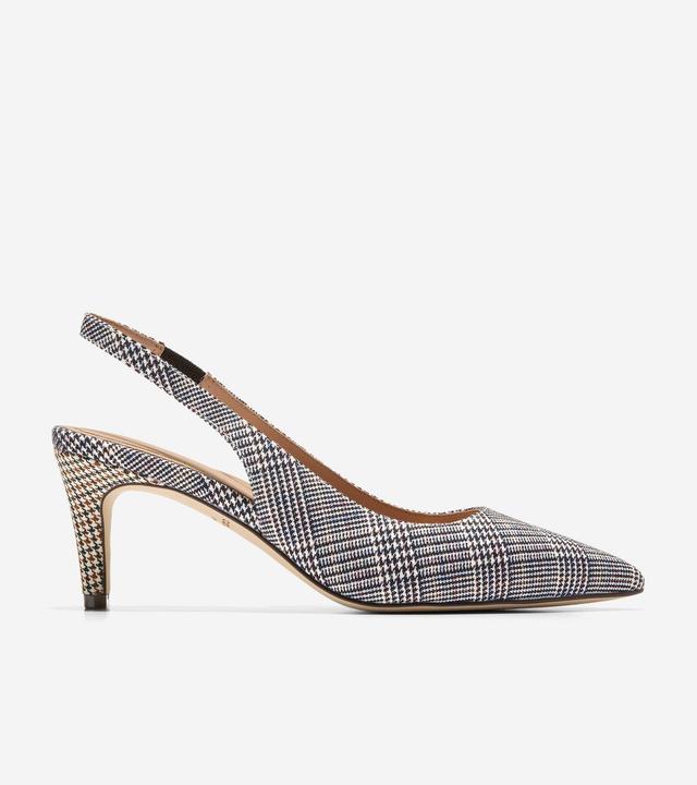 Cole Haan Womens Vandam Sling Back Pump - Grey Size 9 Product Image