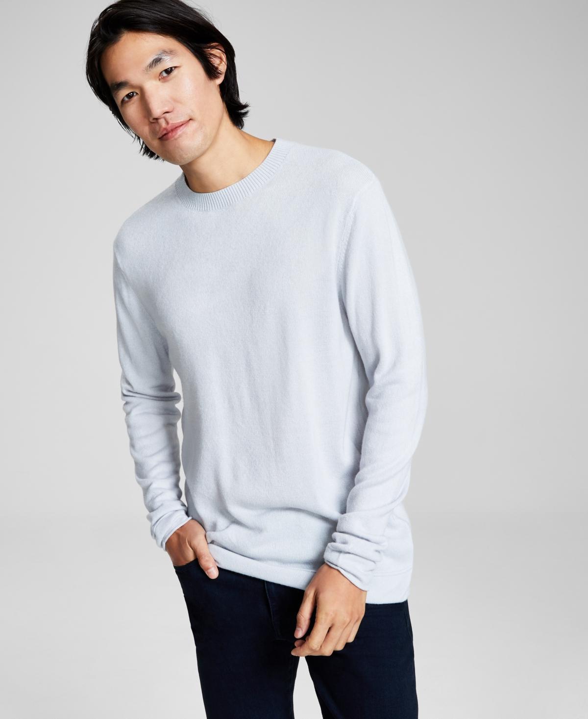 And Now This Mens Regular-Fit Solid Crewneck Sweater, Created for Macys Product Image