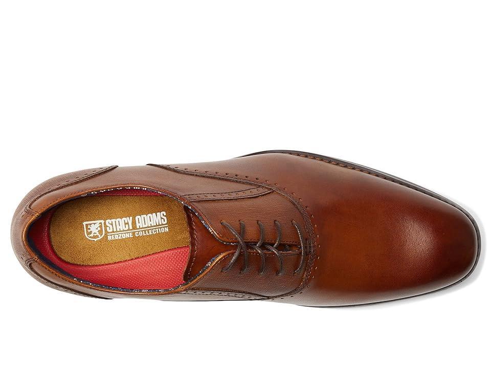 Stacy Adams Kalvin Plain Toe Oxford (Cognac) Men's Shoes Product Image