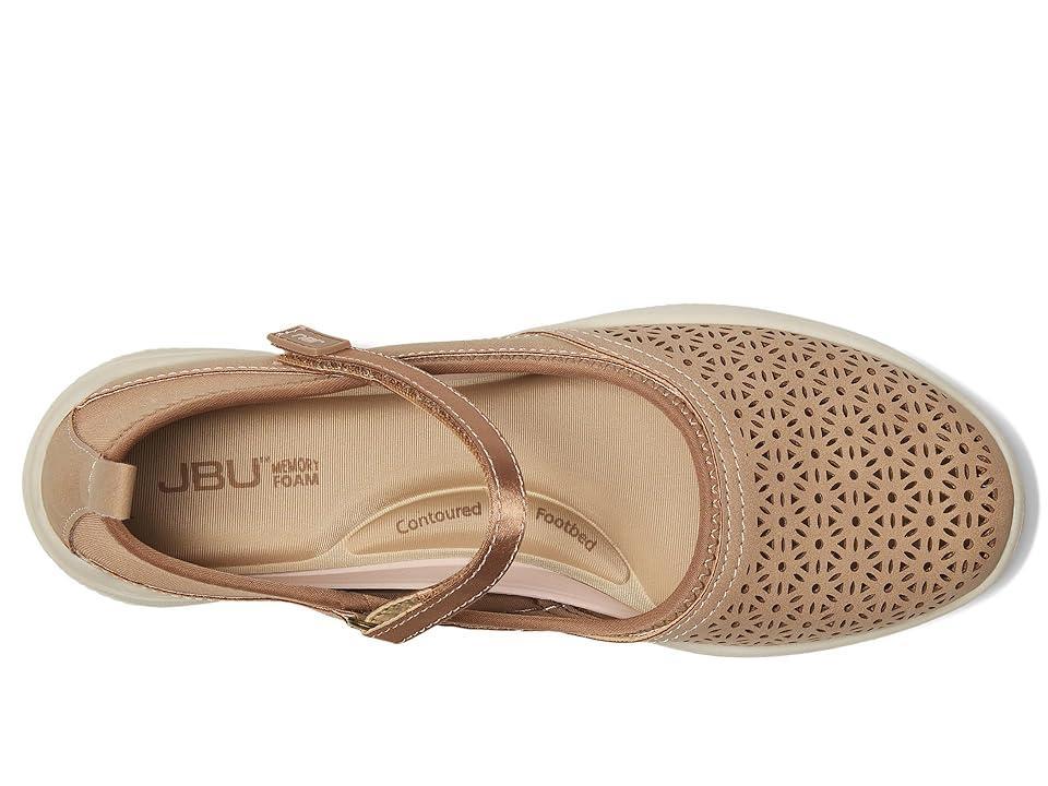 Jbu Womens Dandelion Hook and Loop Closure Sporty Flat Shoe Product Image