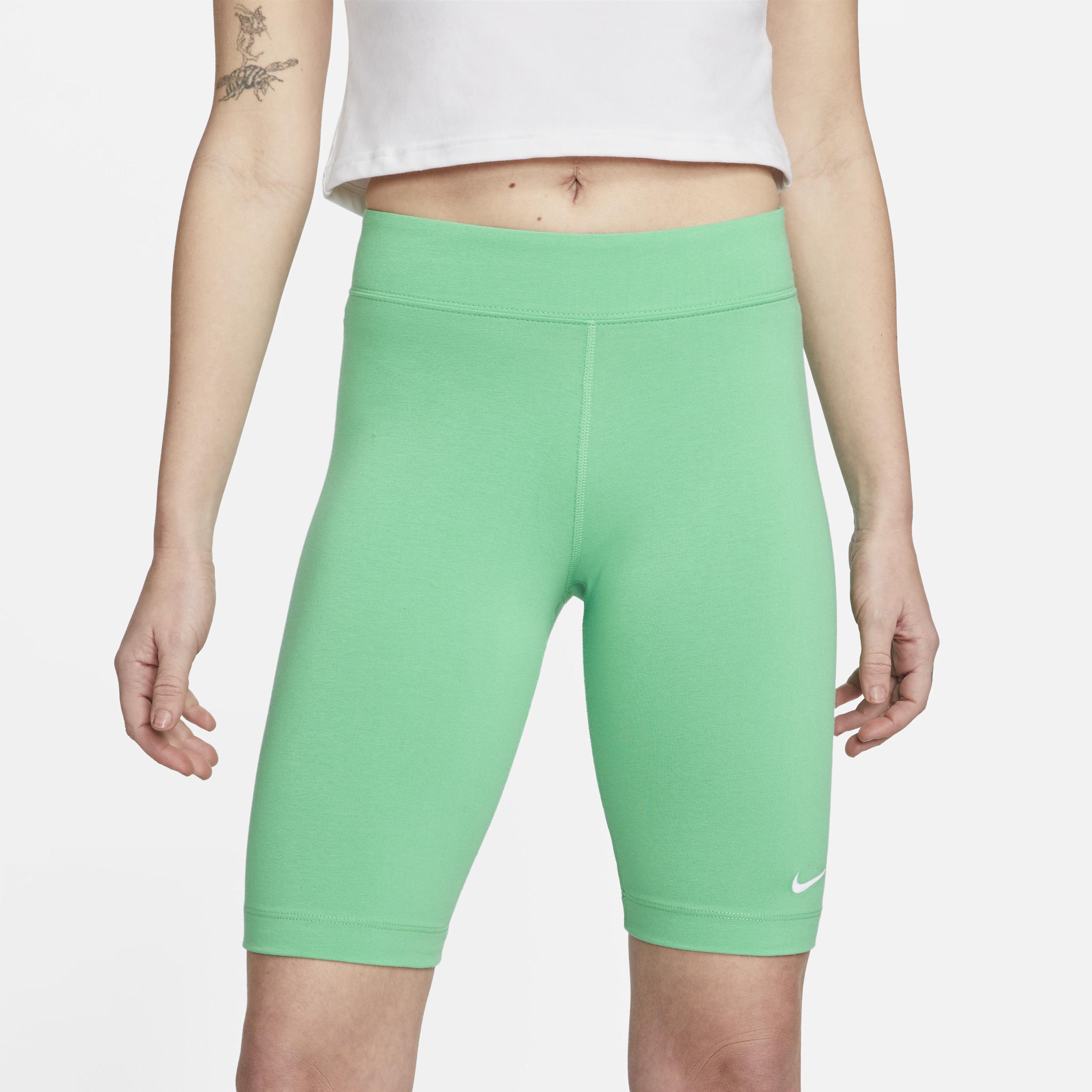 Women's Nike Sportswear Essential Mid-Rise 10" Biker Shorts Product Image