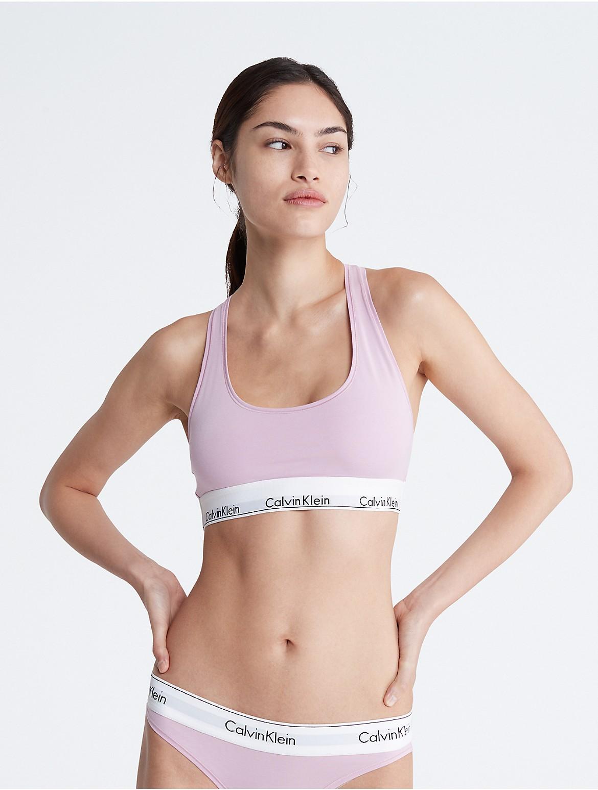 Modern Cotton Racerback Bralette Product Image