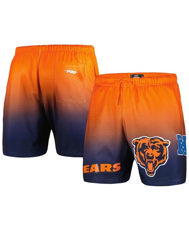 Mens Pro Standard Navy Chicago Bears Ombre Mesh Shorts - Navy Product Image