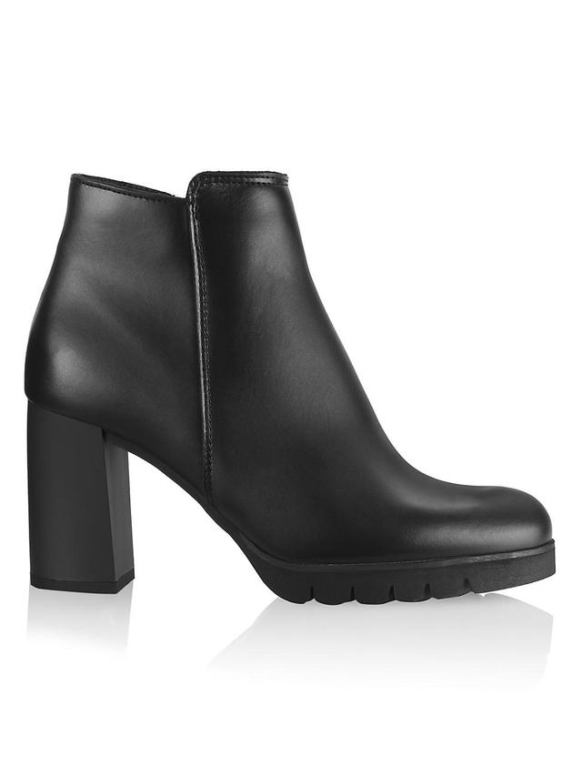 Womens Maya Leather Booties Product Image