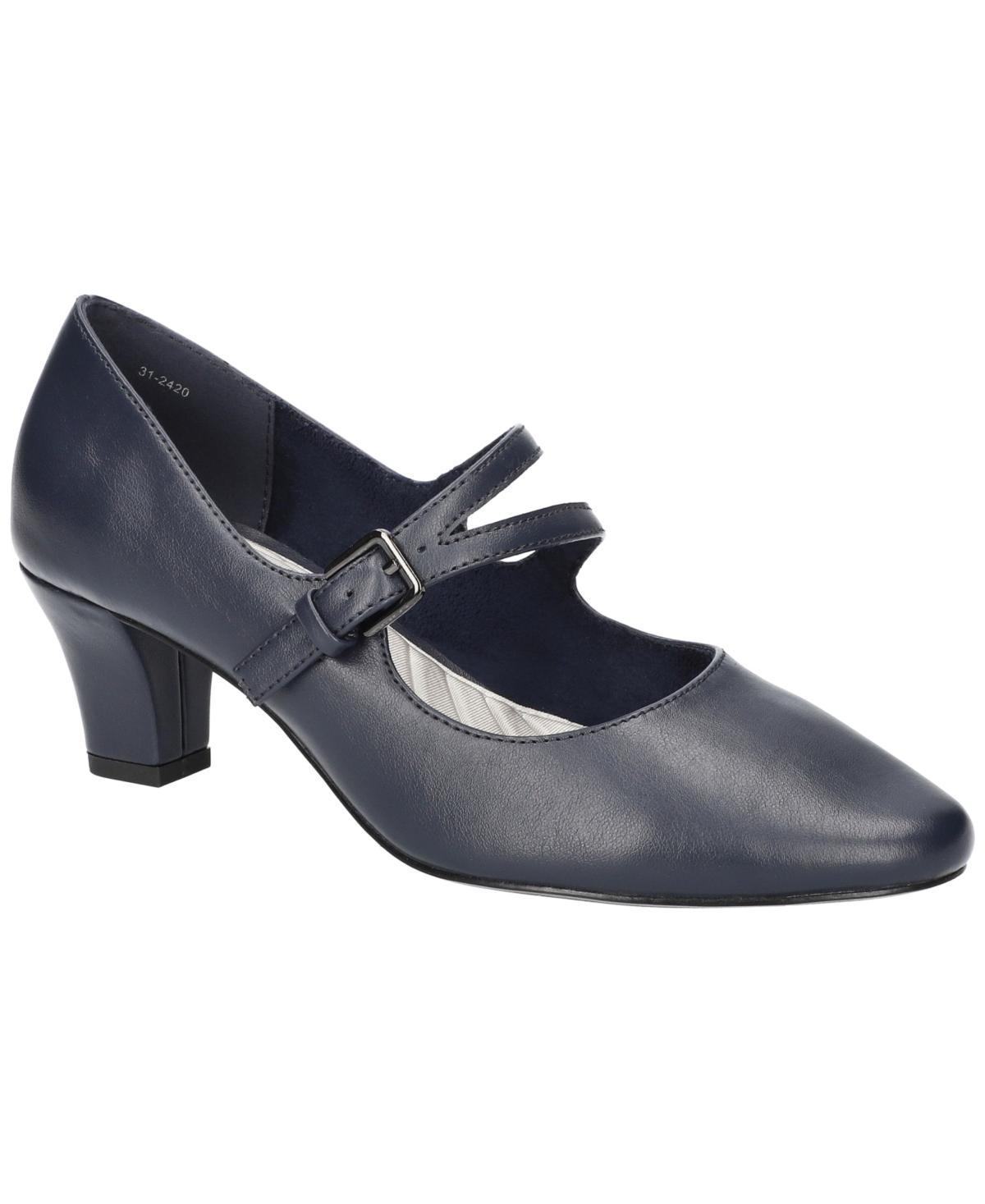 Womens Meryl by Easy Street Asymmetrical Mary Jane Pumps Product Image