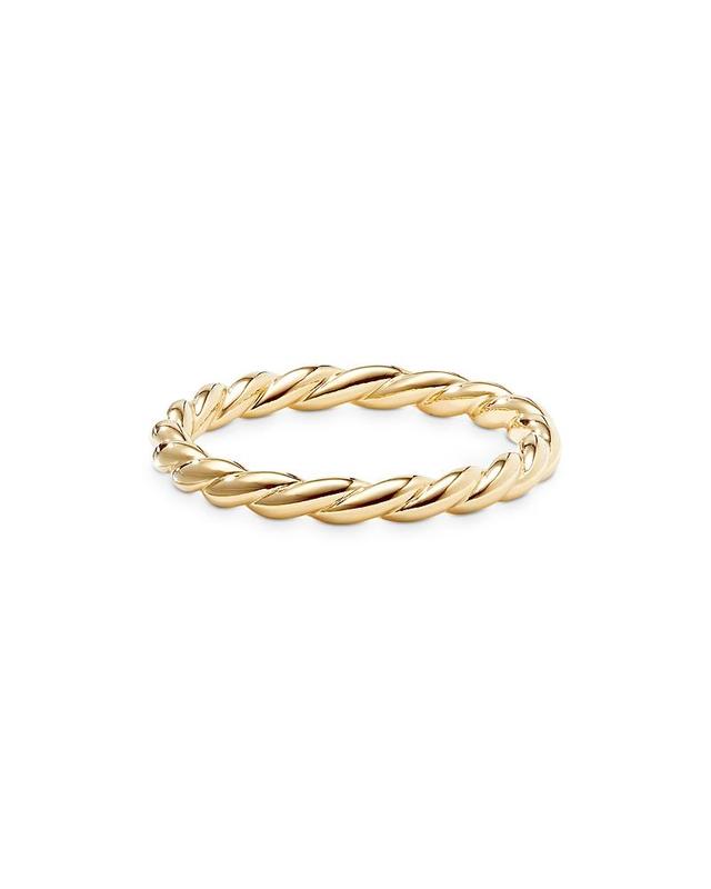 Womens Flex Band Ring in 18K Yellow Gold Product Image