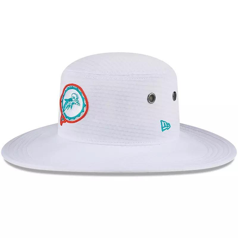 Mens New Era Miami Dolphins 2024 NFL Training Camp Panama Bucket Hat Product Image