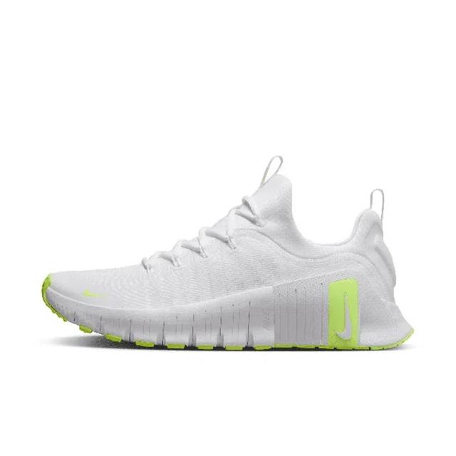 NIKE Men's Free Metcon 6 Workout Shoes In White Product Image