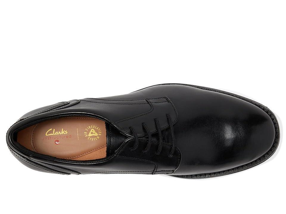 Clarks Un Hugh Lace Leather) Men's Shoes Product Image