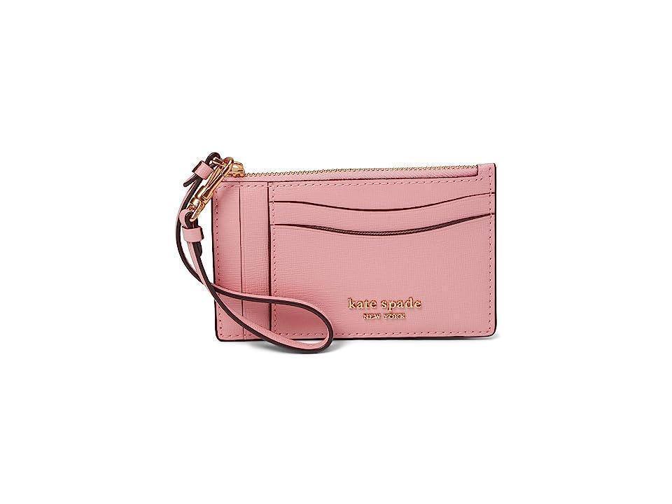 kate spade new york morgan leather wristlet card case Product Image