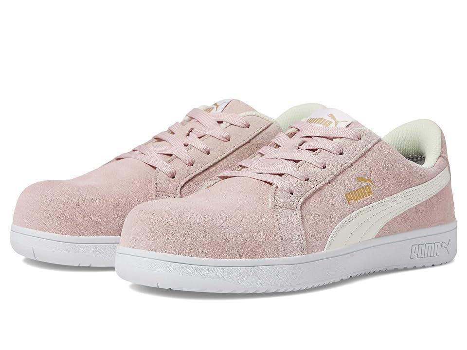 PUMA Safety Iconic Suede Low ASTM EH White) Women's Shoes Product Image