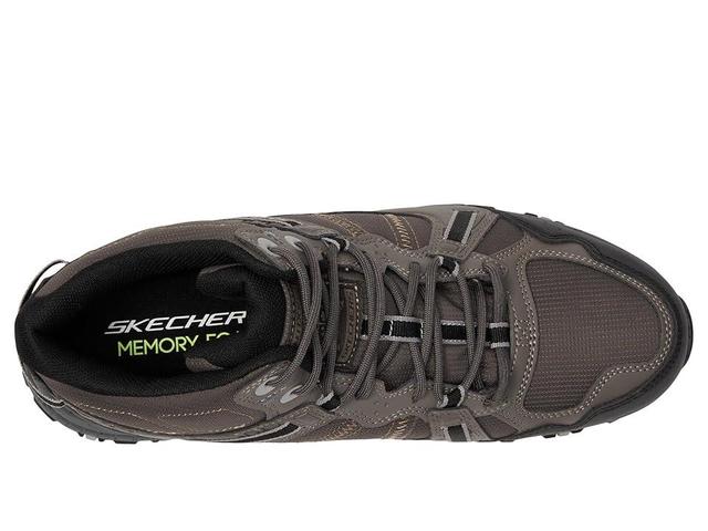 SKECHERS Hillcrest Waterproof Hiker Black) Men's Shoes Product Image