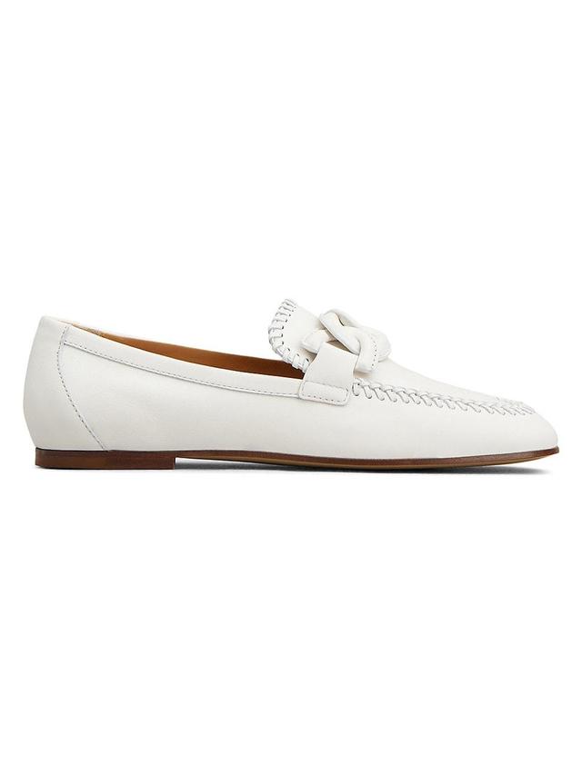 Tods Womens Moc Toe Loafers Product Image