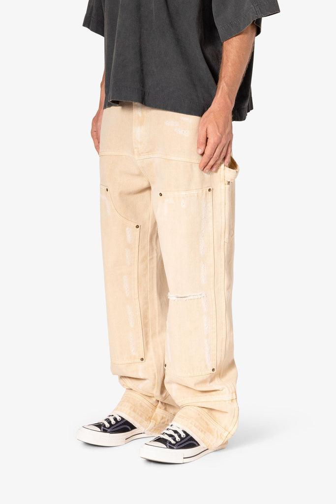 Ultra Baggy Workwear Denim - Tan Product Image