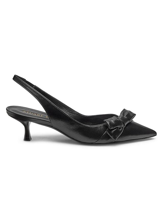 Womens Sofia 50MM Lacquered Leather Slingback Pumps Product Image