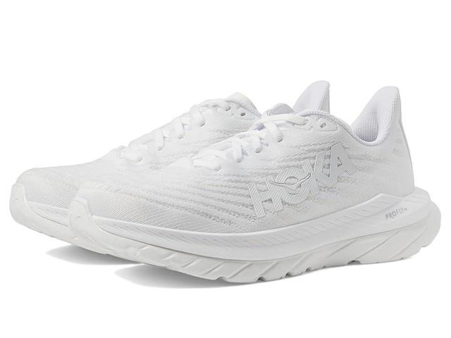 Hoka Men's Mach 5 White) Men's Shoes Product Image