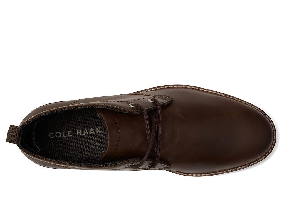 Cole Haan Midland Mens Leather Chukka Boots Brown Product Image