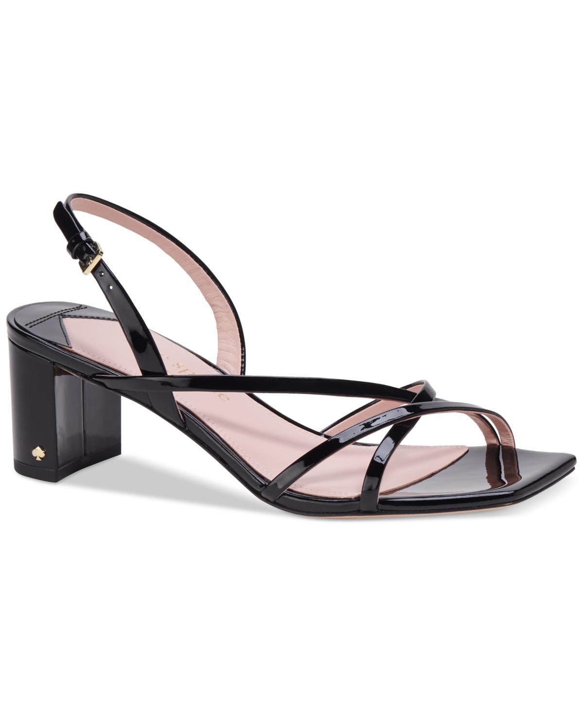 kate spade new york Womens Renee Square Toe Block Heel Sandals Product Image