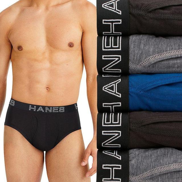 Mens Hanes Ultimate 5 Pack Comfort Flex Fit Total Support Pouch Briefs Product Image