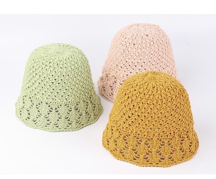 Plain Crochet Cloche Hat Product Image