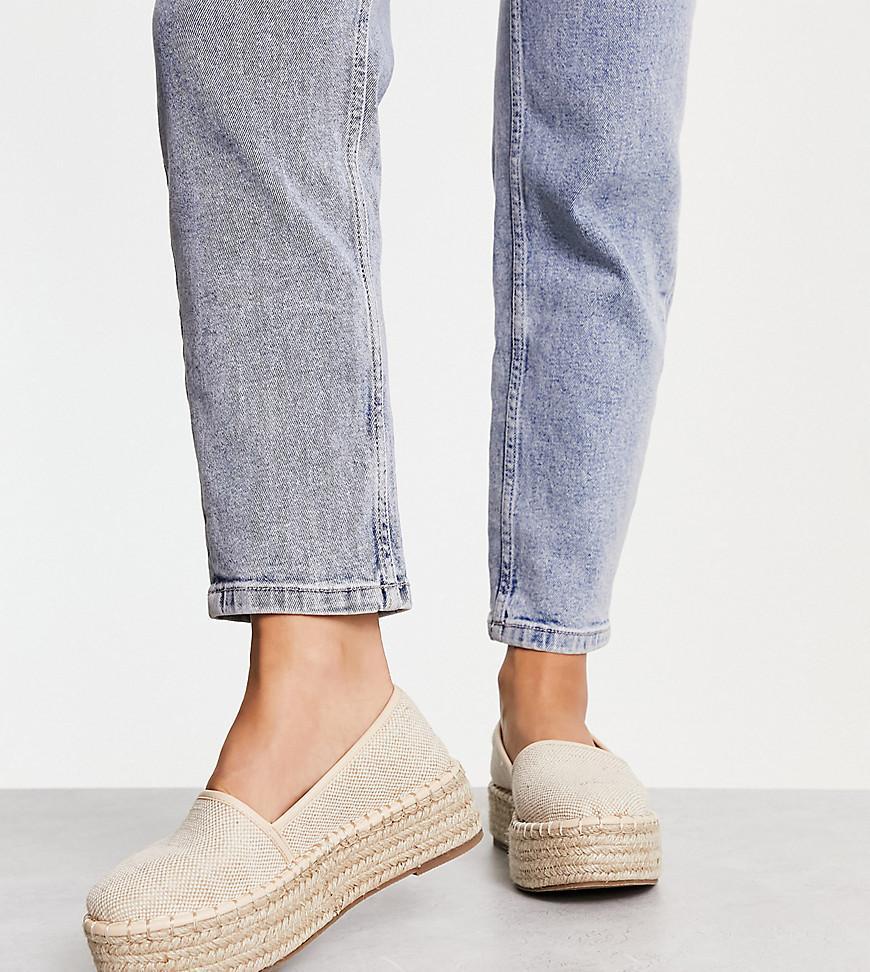 ASOS DESIGN Journal flatform espadrilles Product Image