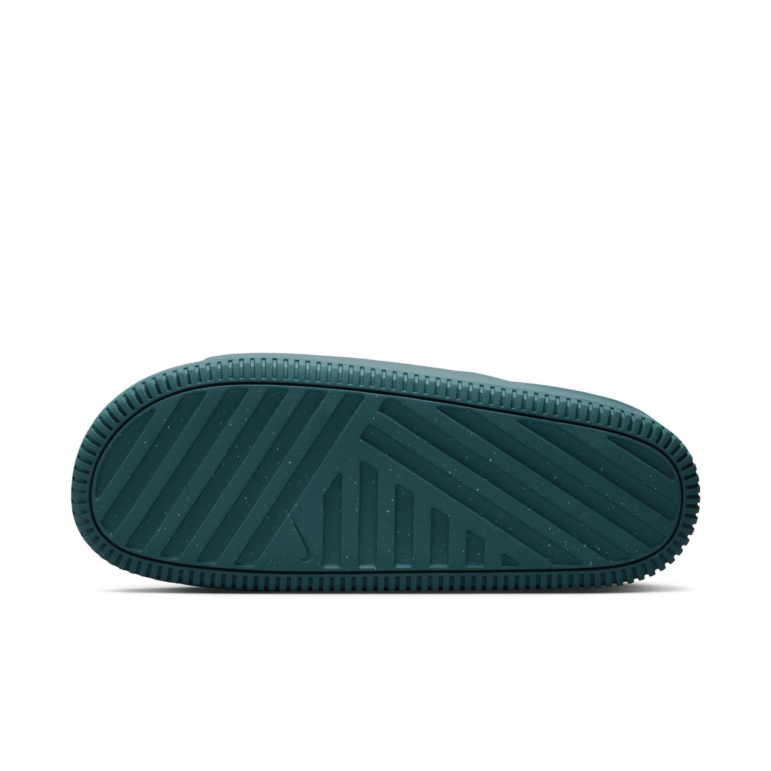 Nike Calm Mens Slide Sandals Green Product Image