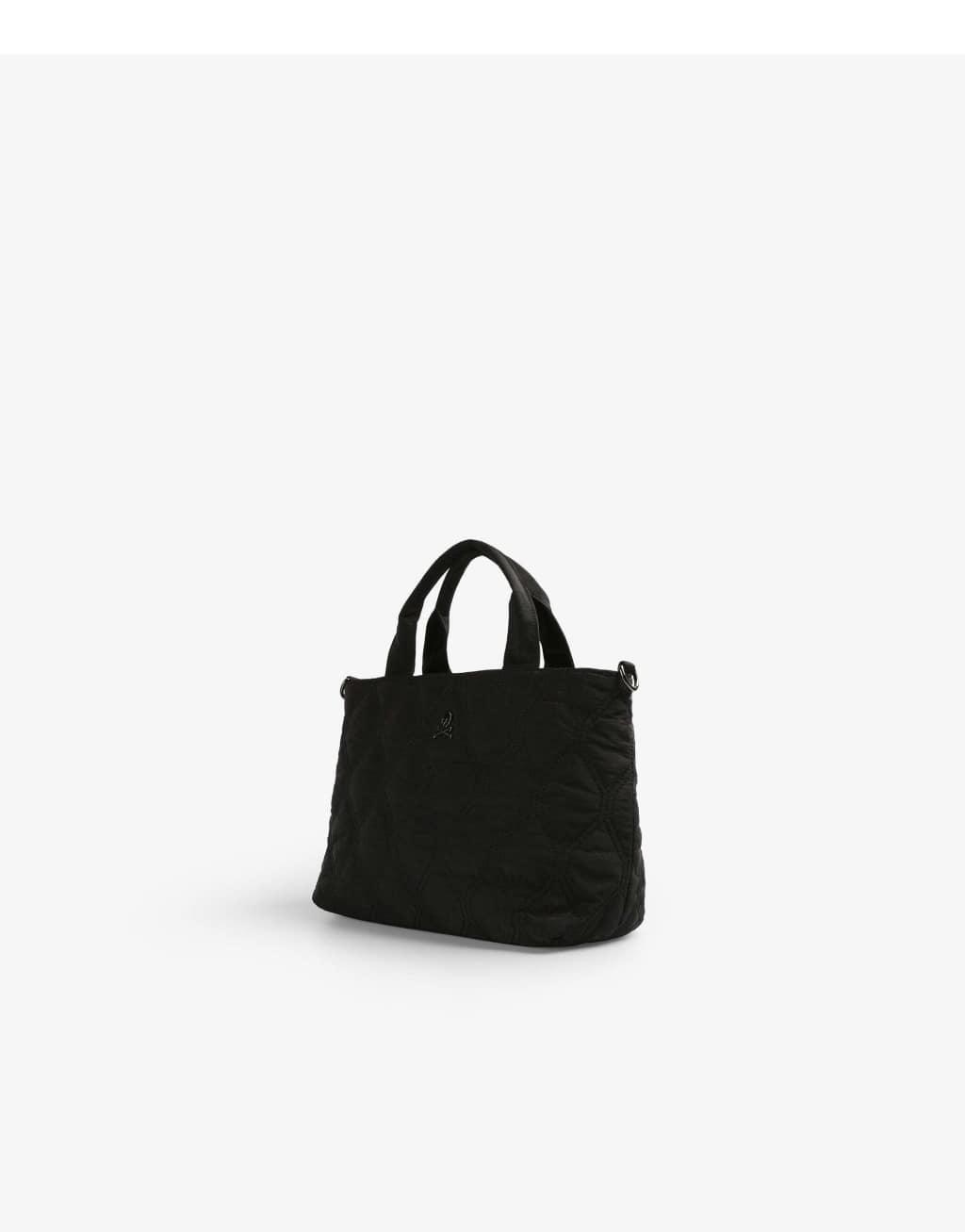 Scalpers NY quilted day bag in black   Product Image