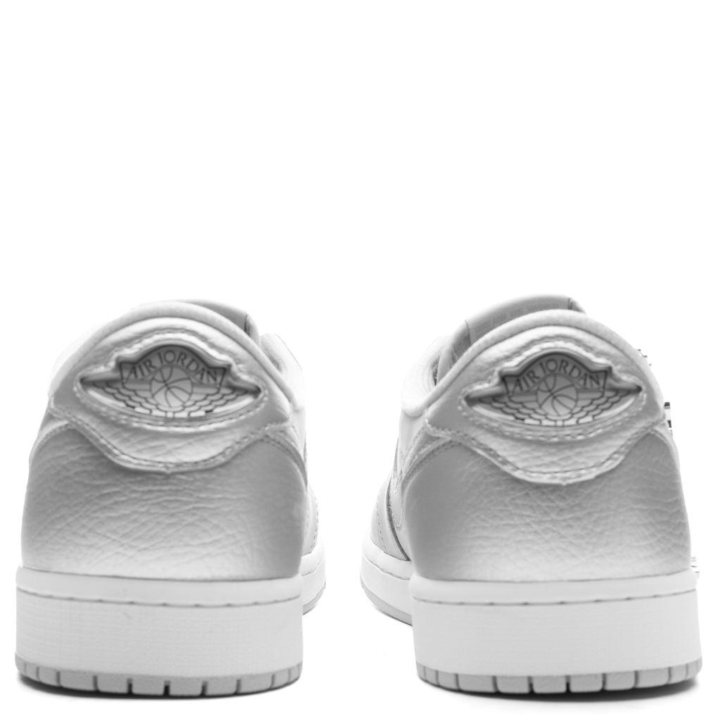 Air Jordan 1 Low OG 'Metallic Silver' - Neutral Grey/Metallic Silver/White Male Product Image