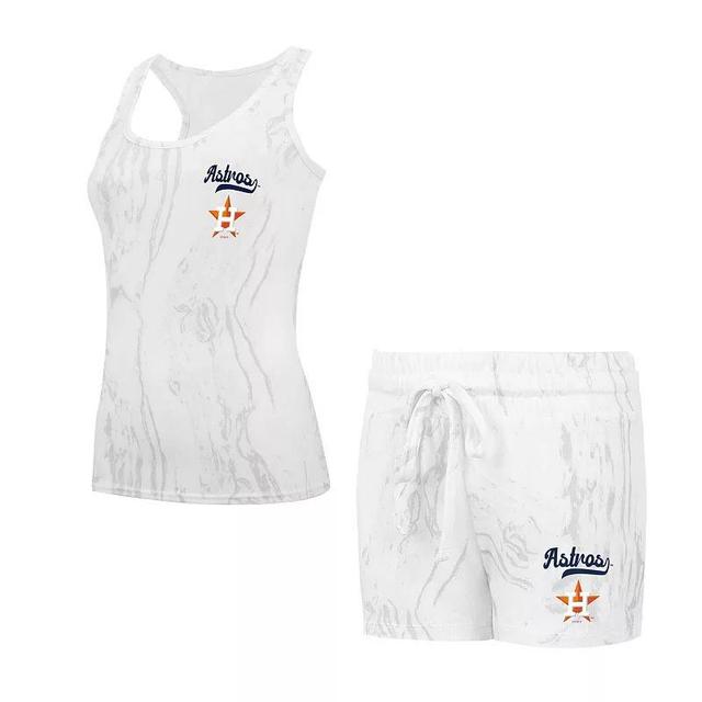 Womens Concepts Sport Houston Astros Quartz Tank Top & Shorts Set Product Image