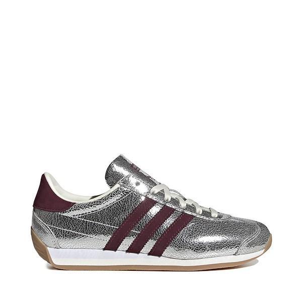 Womens adidas Country OG Athletic Shoe Metallic / Maroon / Off White Product Image