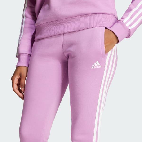 Essentials 3-Stripes Fleece Pants Product Image