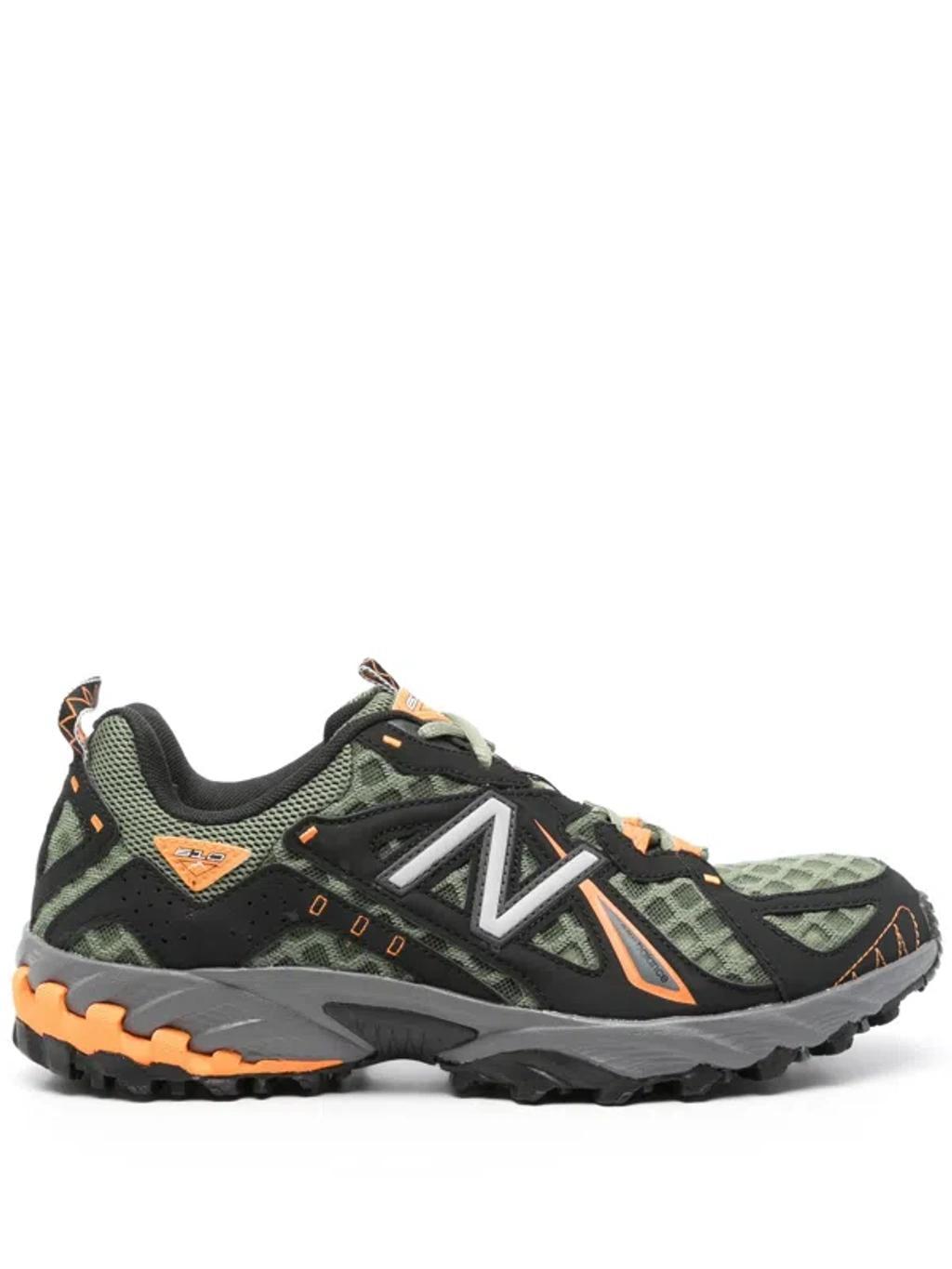 NEW BALANCE Green Leather 610 Sneakers Product Image